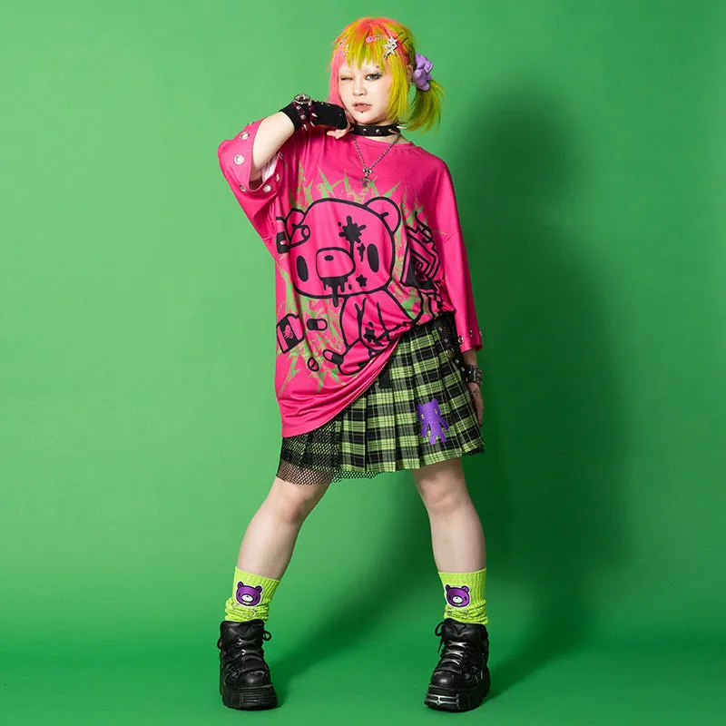 ACDC RAG & Gloomy Bear vivid ring huge t-shirt