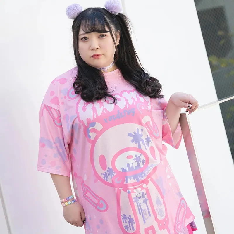 ACDC RAG and Gloomy Bear pastel t-shirt