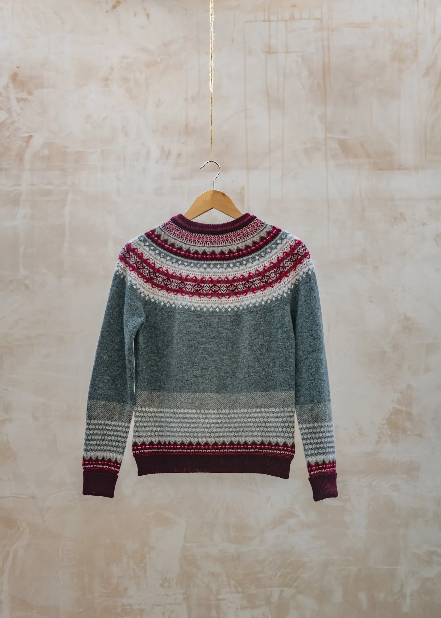 Alpine Cardigan in Greyberry