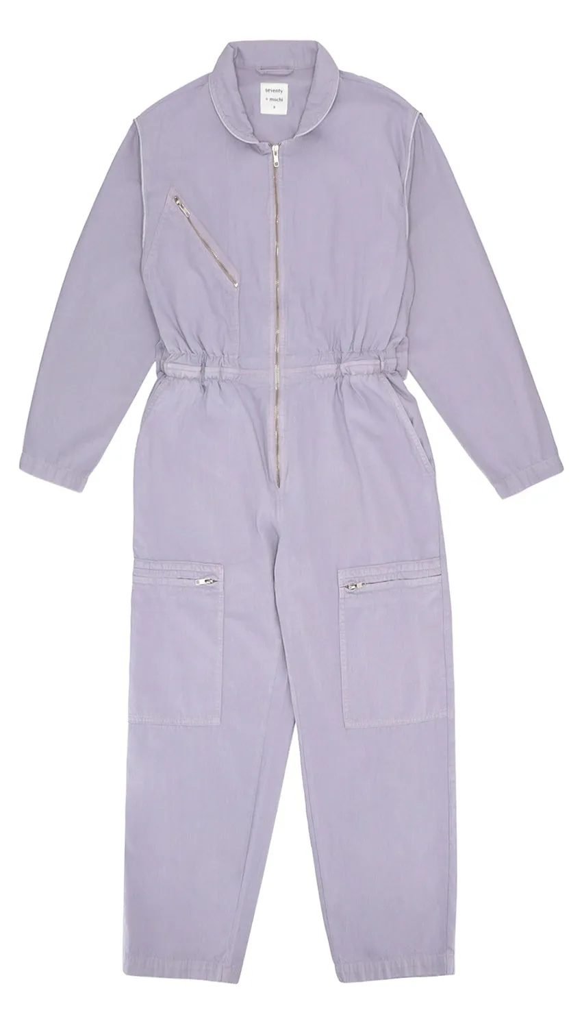 Amelia All in One in Lavender Denim