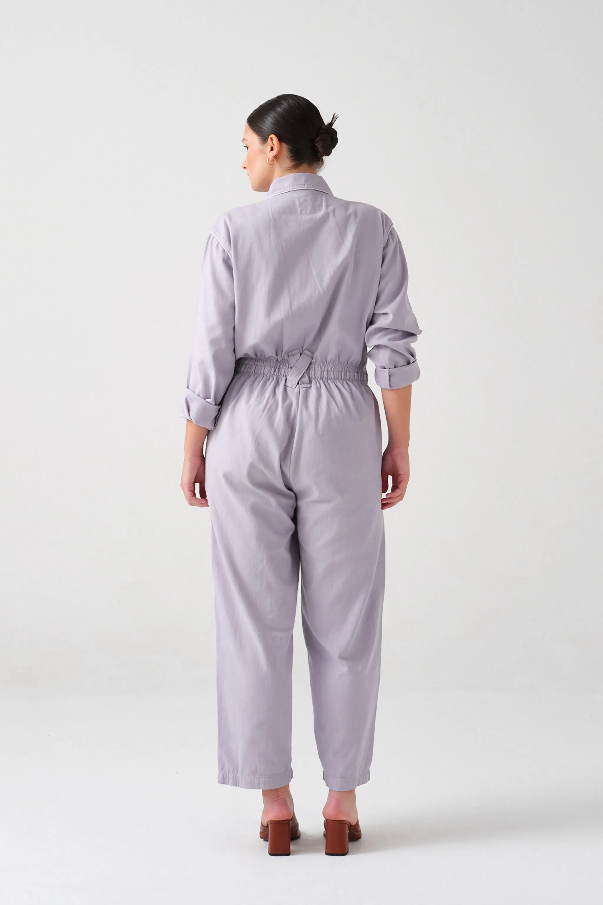 Amelia All in One in Lavender Denim