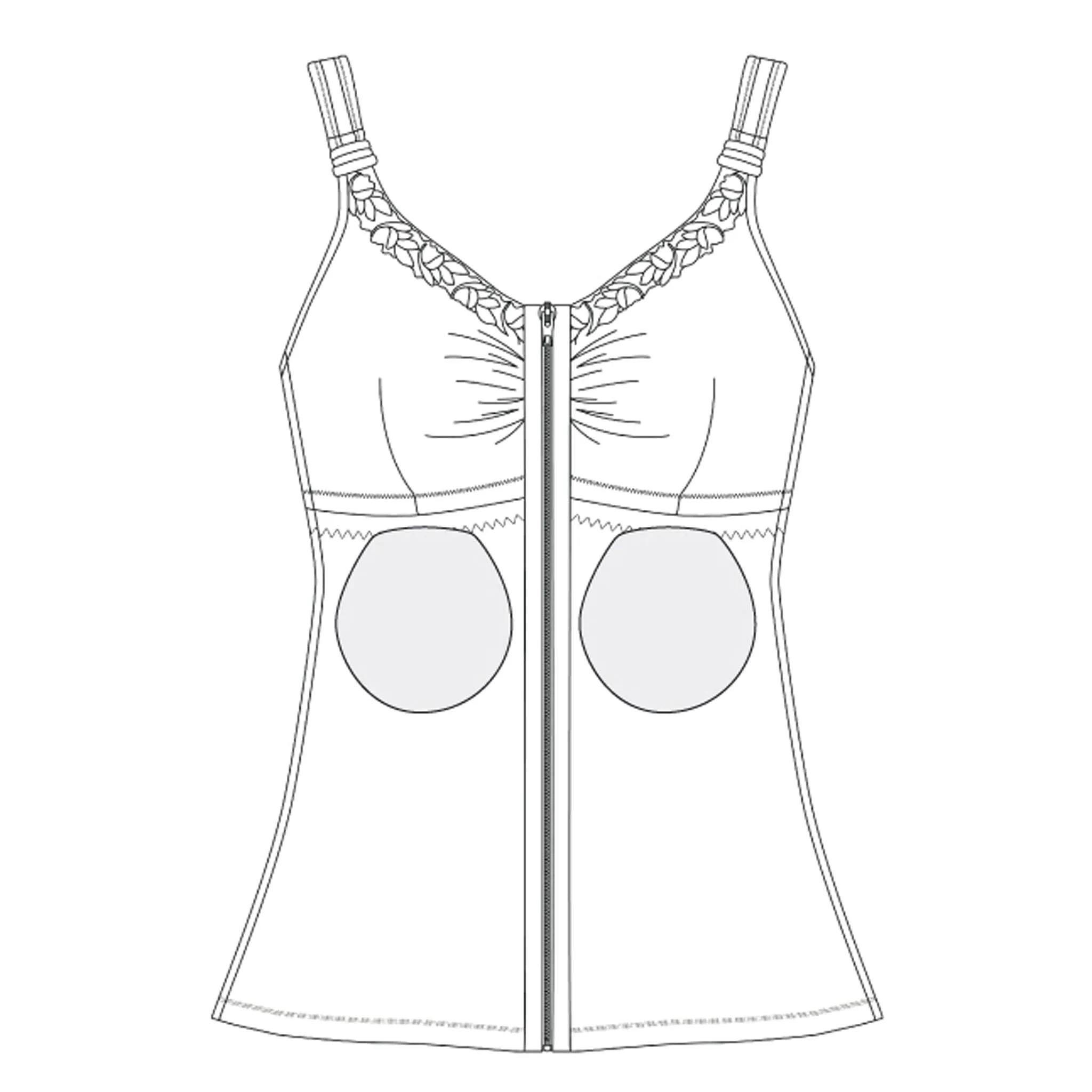 Amoena® Hannah Post-Surgical Camisole Kit