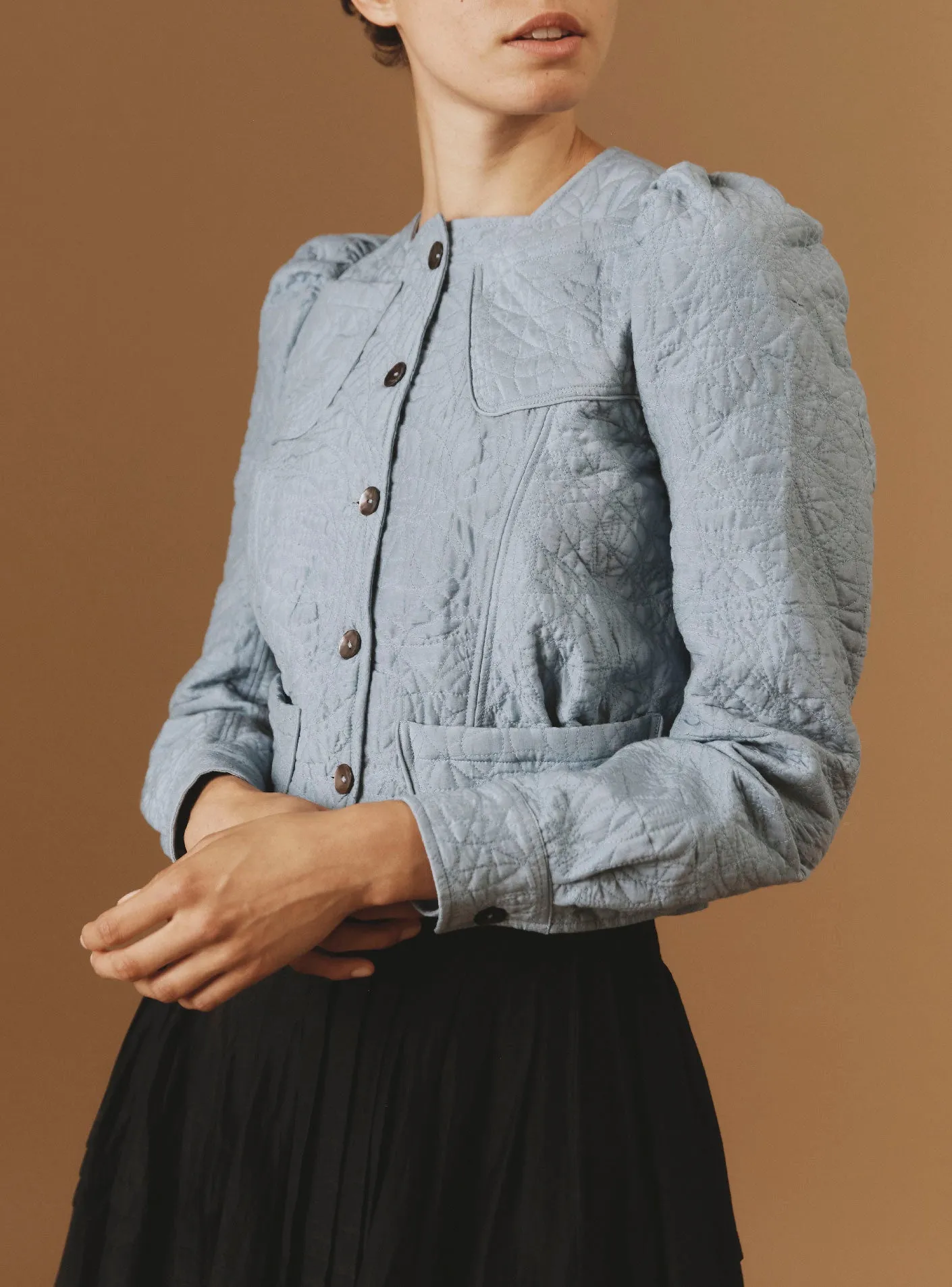 Arabella Jacket - Boutis - Blue / Grey