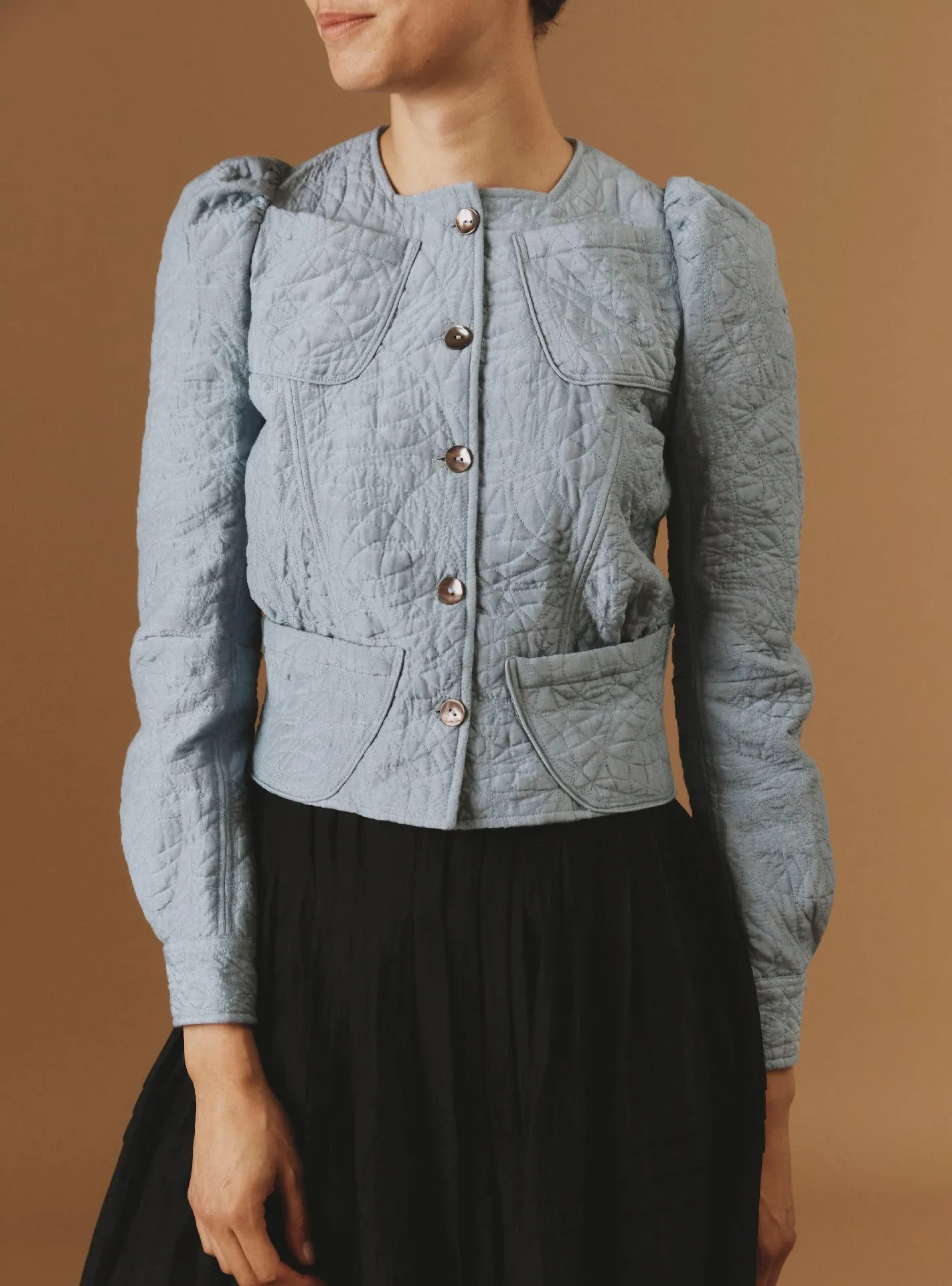 Arabella Jacket - Boutis - Blue / Grey