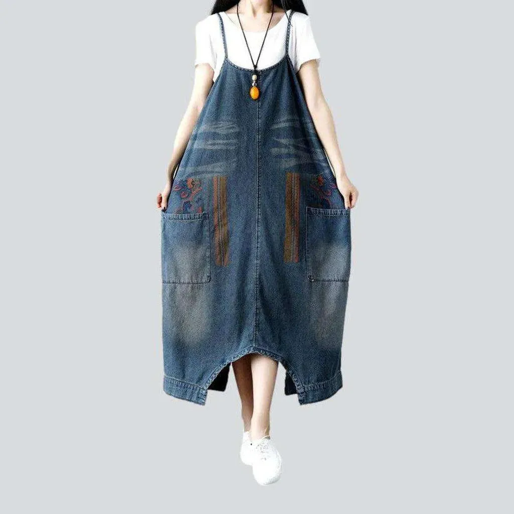 Baggy y2k women's jeans overall