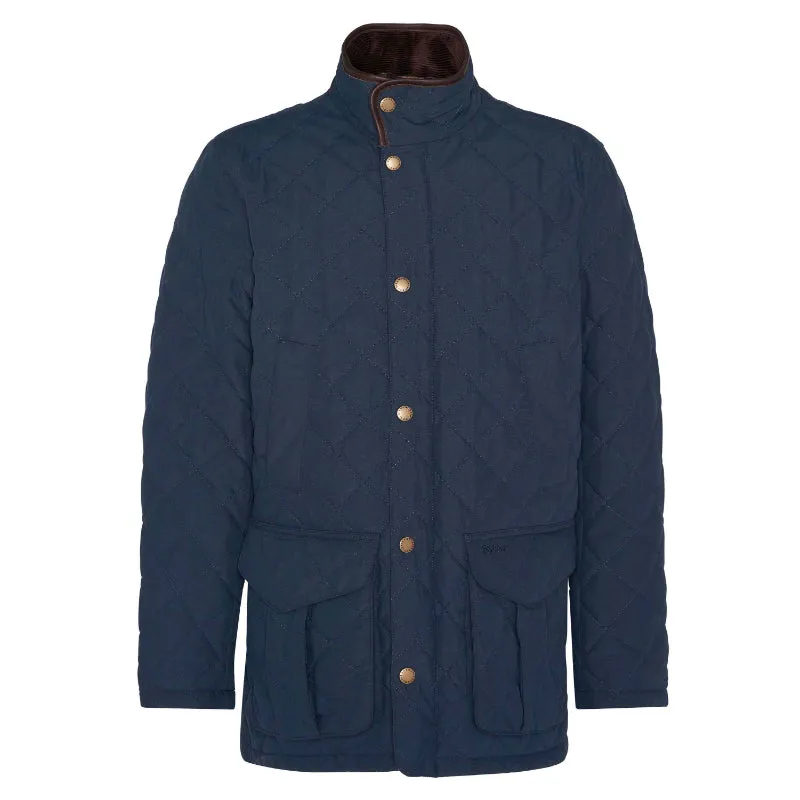 Barbour Lydford Quilted Mens Jacket - Navy