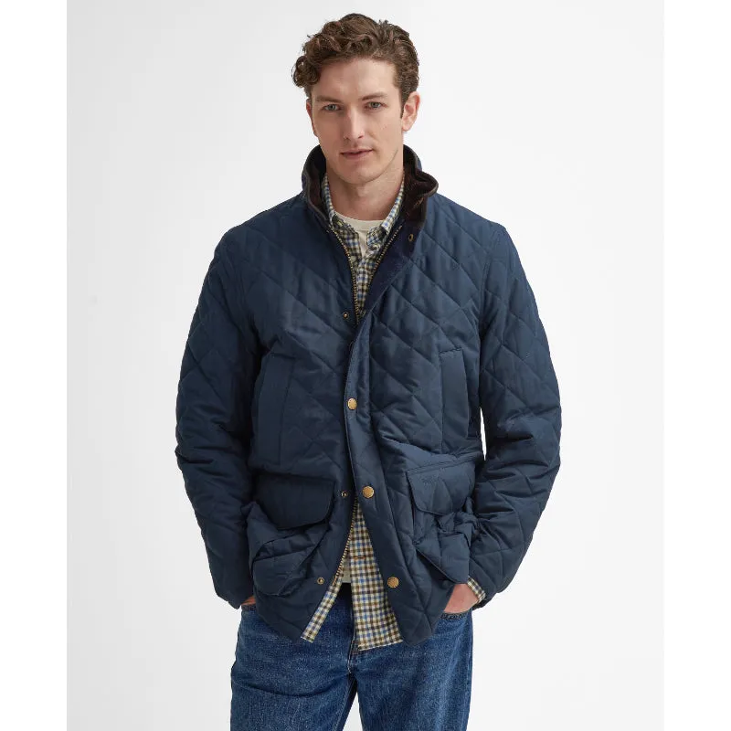 Barbour Lydford Quilted Mens Jacket - Navy