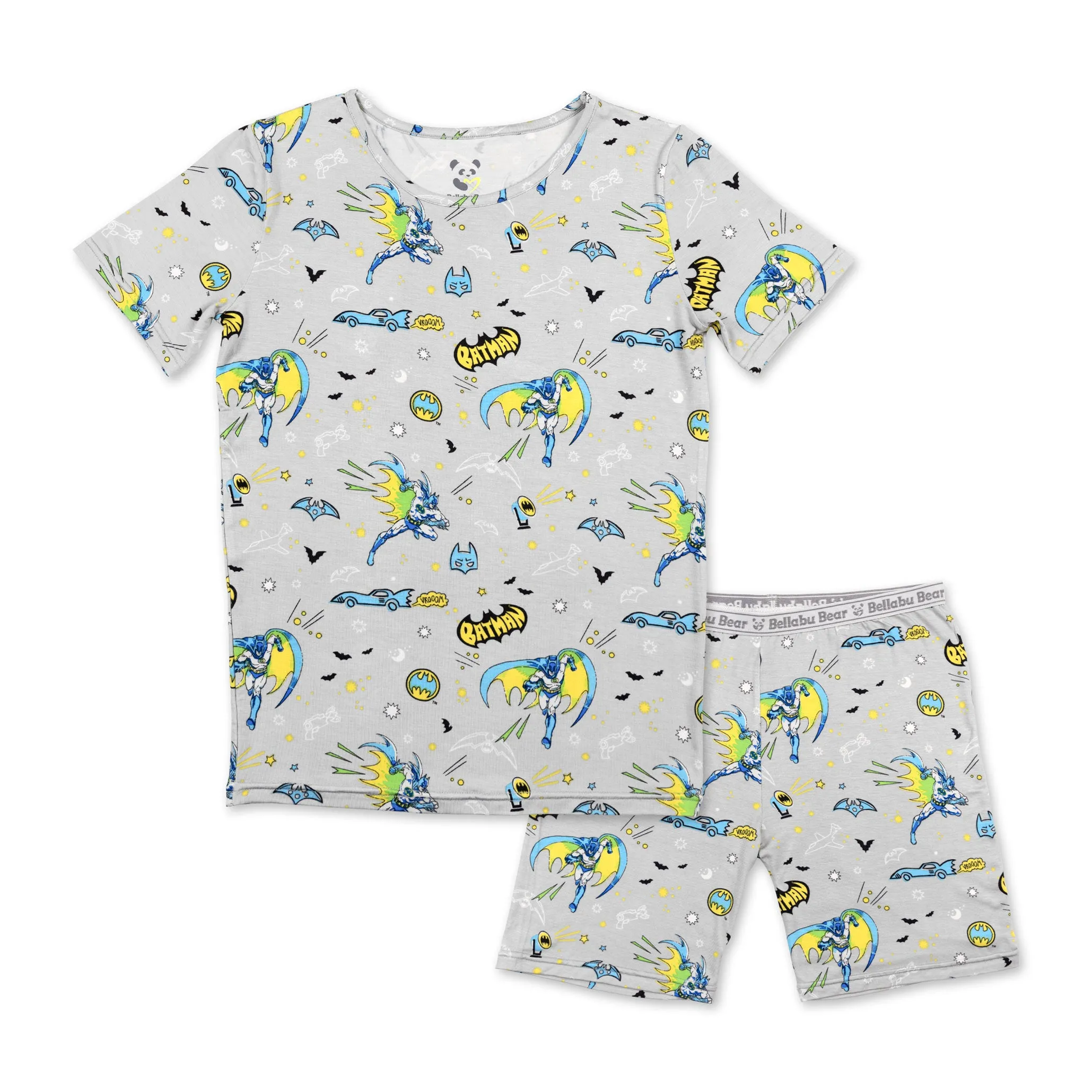 Batman Kids Bamboo Pajama Short Set