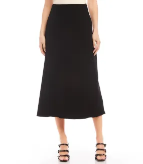 Bias Cut Midi Skirt