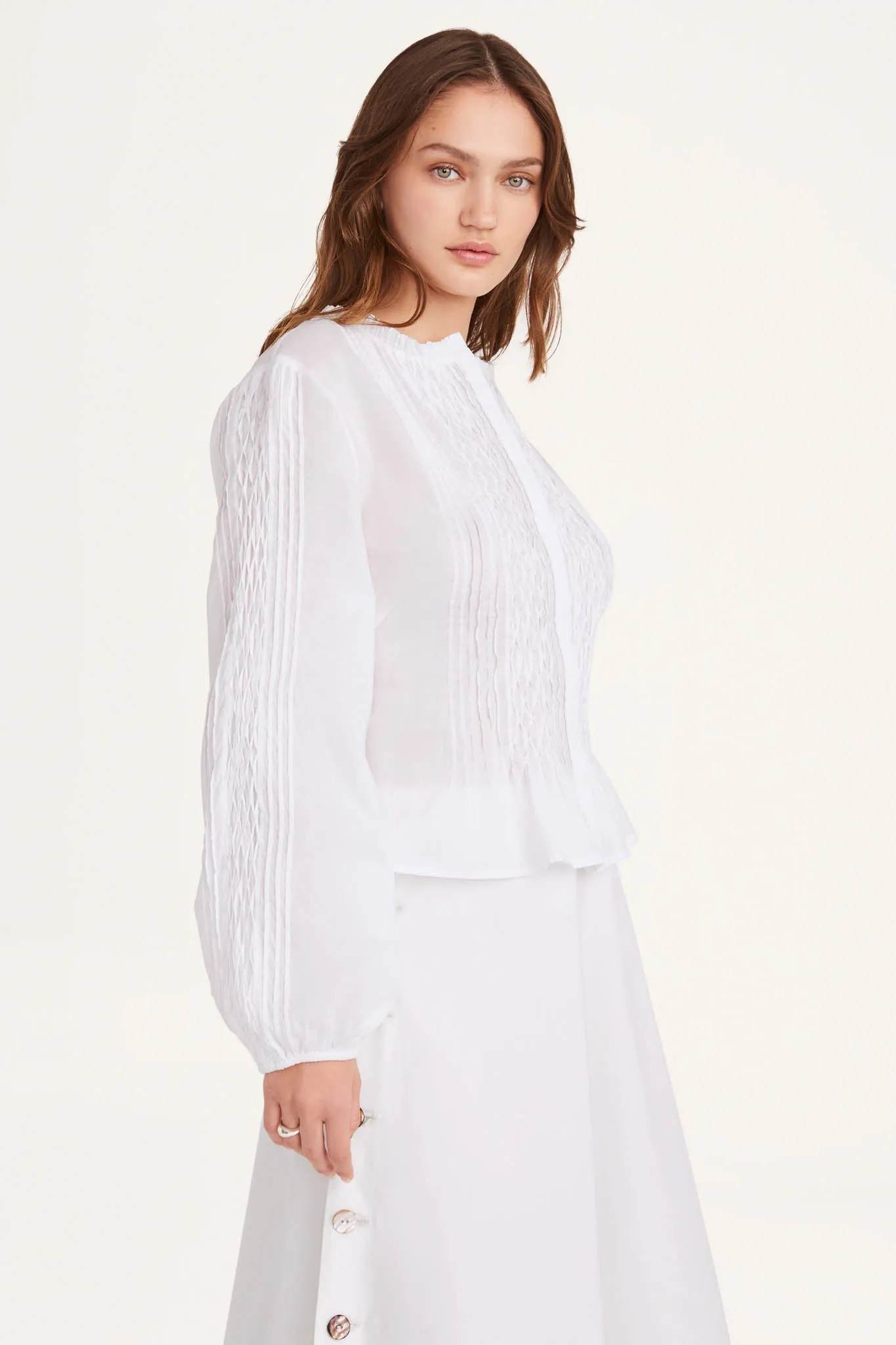 Bienne Top in White