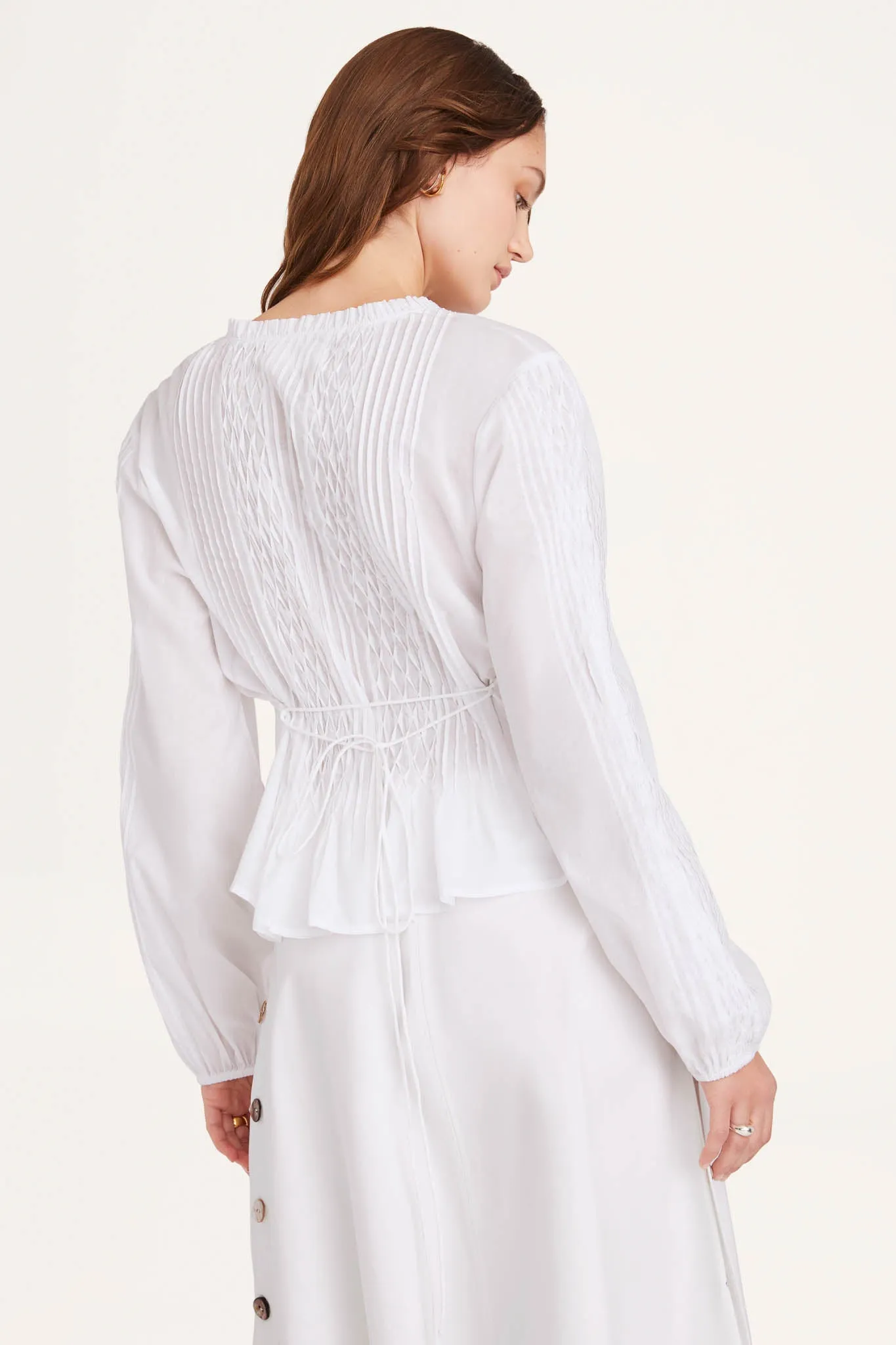 Bienne Top in White