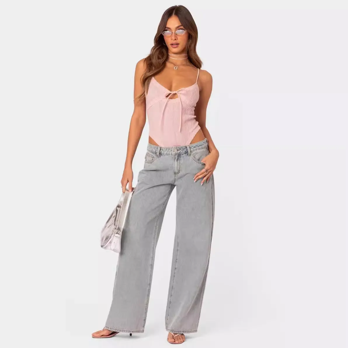 Bohemian Dream Relaxed Fit Printed Jeans