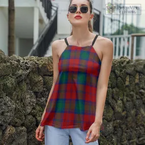 Byres (Byses) Tartan Loose Halter Neck Camisole