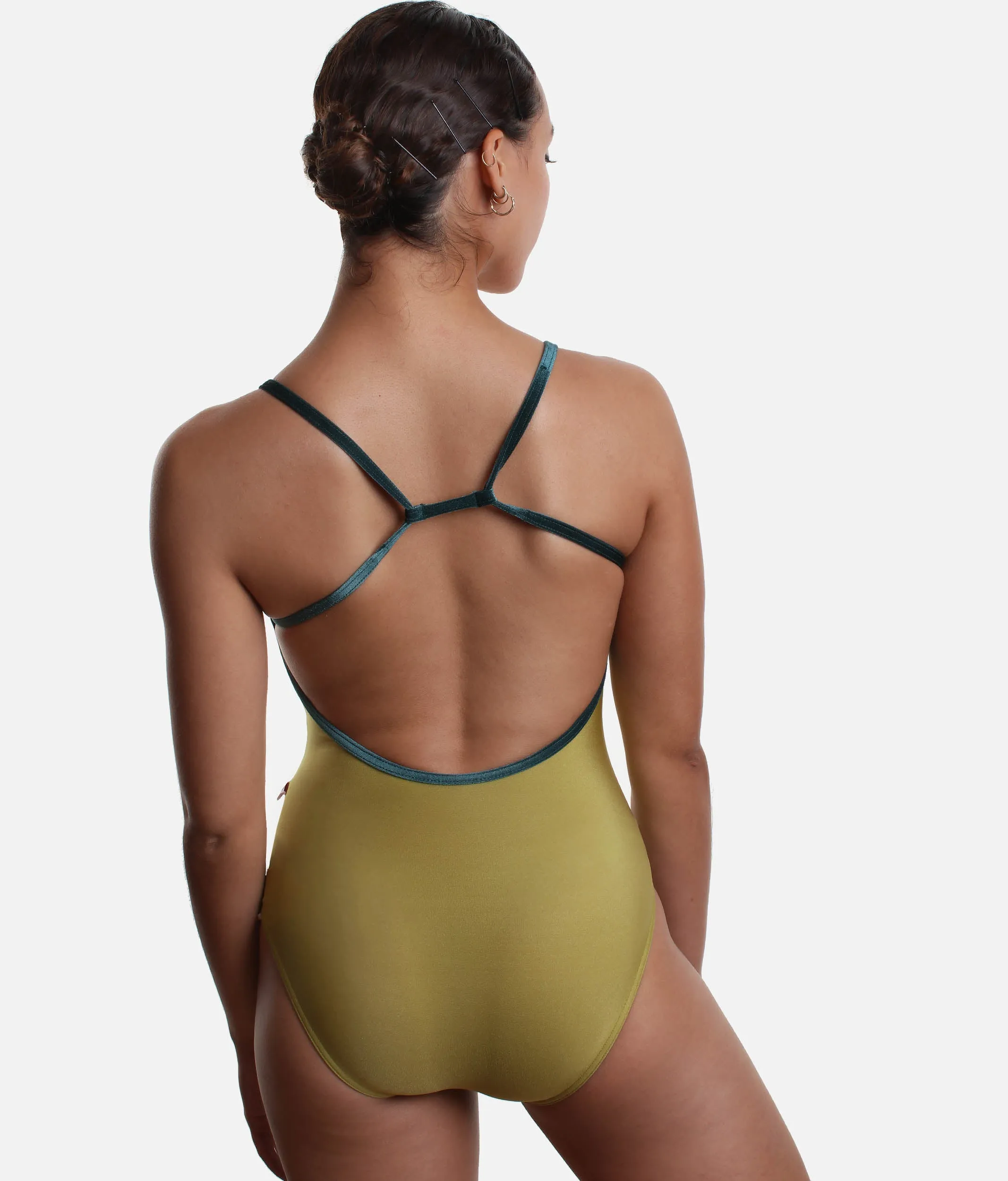 Camisole Dance Leotard, Unique Open Back Design - NADJA