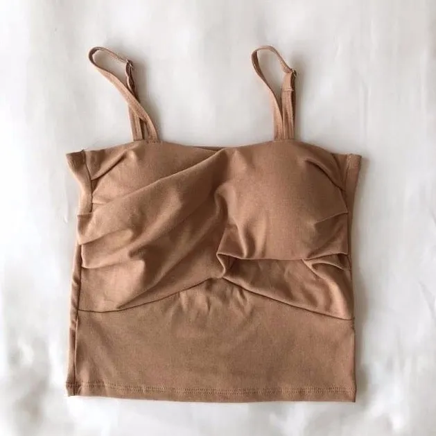 Camisole Top With Spaghetti Straps