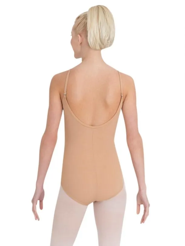 Capezio Camisole Nude Leotard with Adjustable Straps