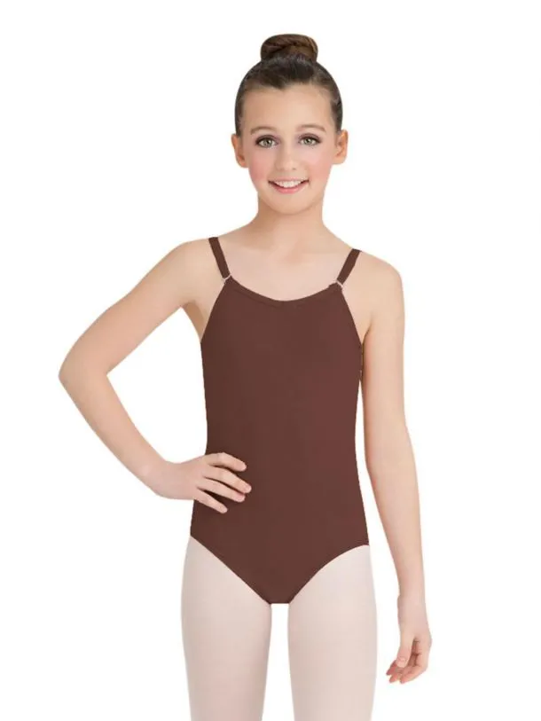 Capezio Camisole Nude Leotard with Adjustable Straps