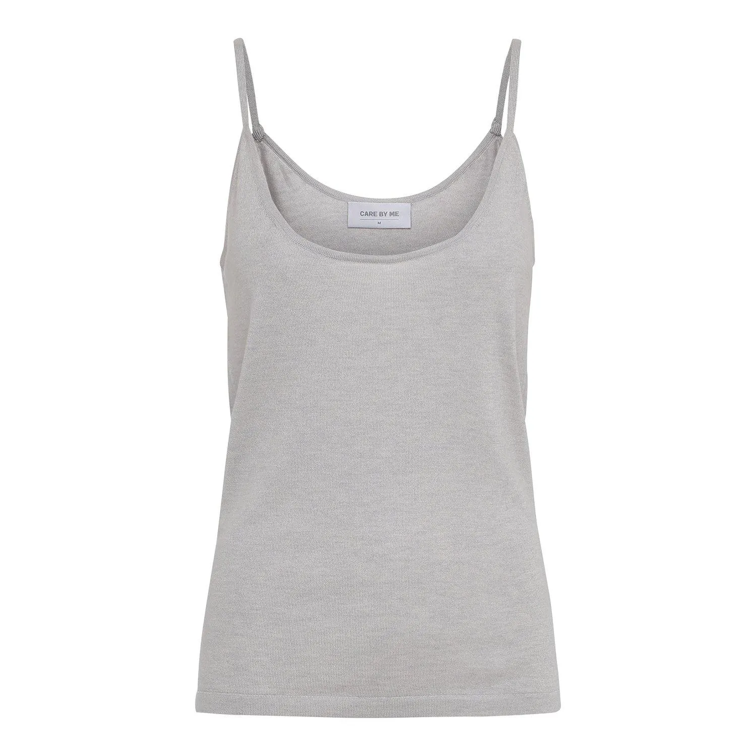 CARE BY ME Mynte Silk Basic Cami Wool Cashmere Womens Tank Top