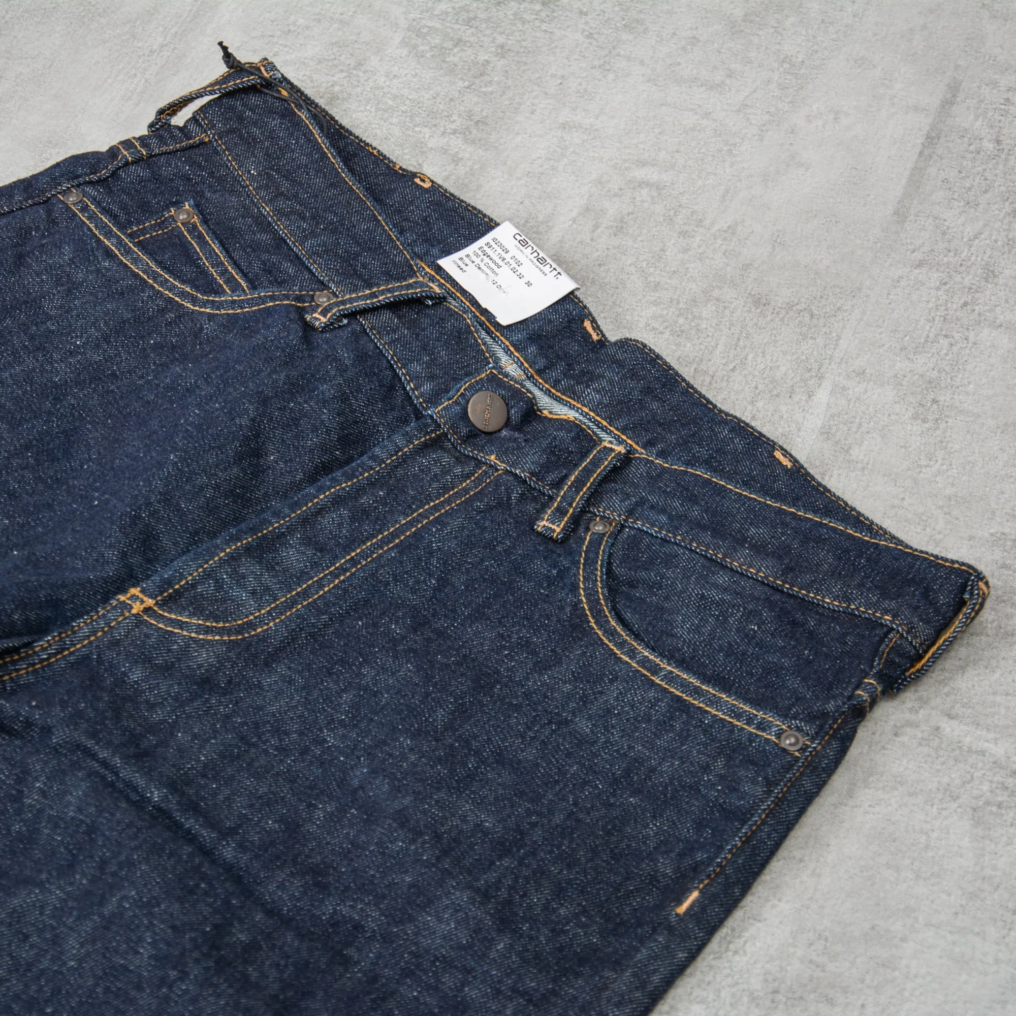 Carhartt WIP Marlow Pant - Blue Rinsed