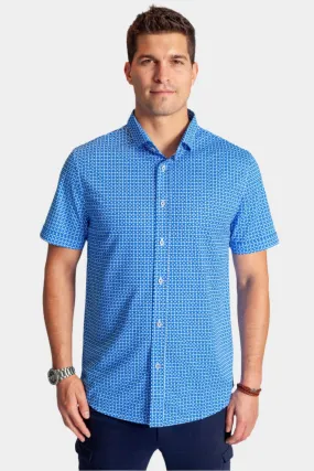 Castille Check Short Sleeve Tech Shirt