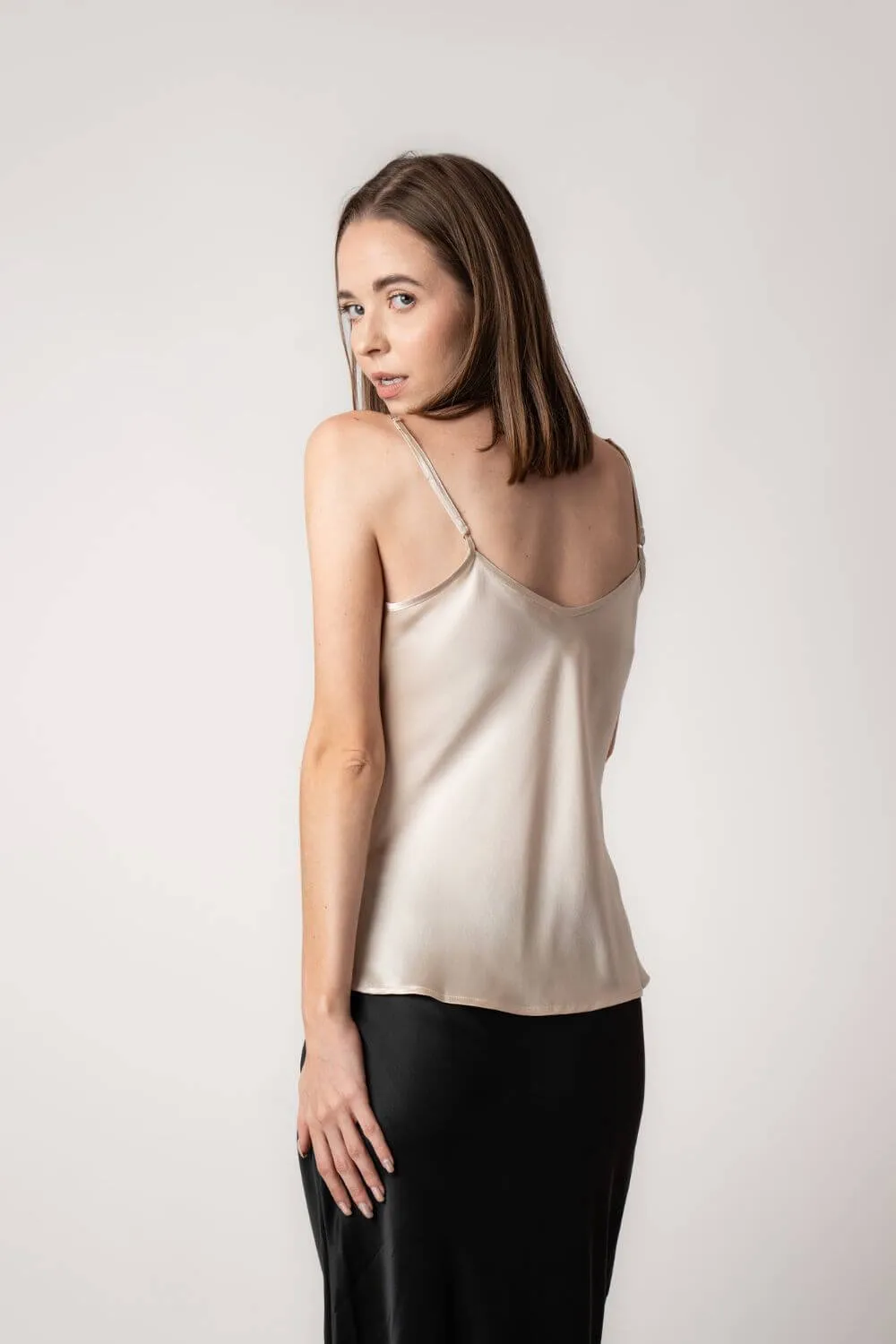 Champagne Silk Camisole