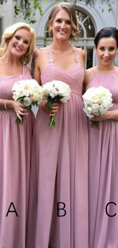 Cheap Bridesmaid Dresses Long, Bridesmaid Dress, Wedding Party Dress, Dresses For Wedding, NB0018