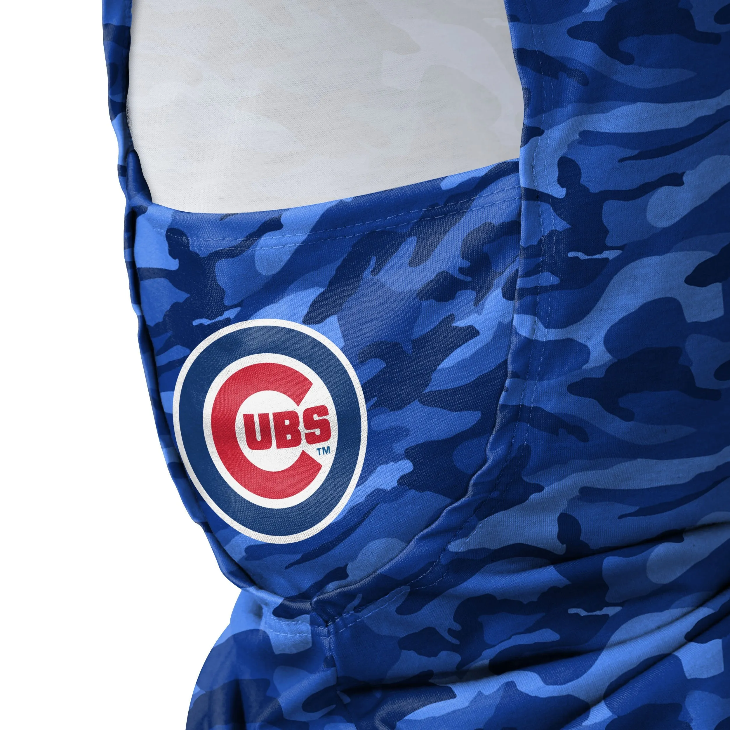 Chicago Cubs MLB Camo Lightweight Hooded Gaiter