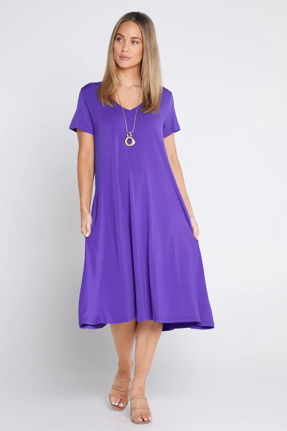 Christobel Dress - Purple