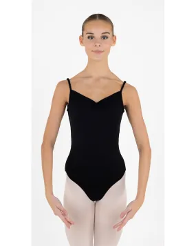 Claudia Dean World Odette 2.0 Sweetheart Pinched Neckline Open Back Camisole Leotard - Womens