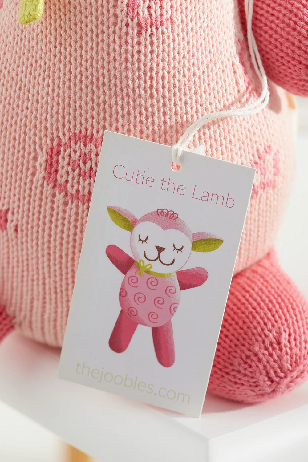 Cutie the Lamb - Organic Lamb Stuffed Animal