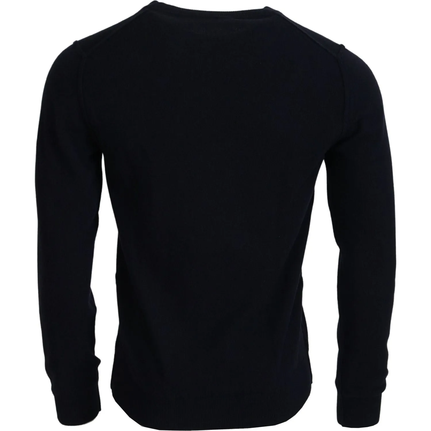 Dolce & Gabbana Elegant Blue Cashmere Pullover Sweater