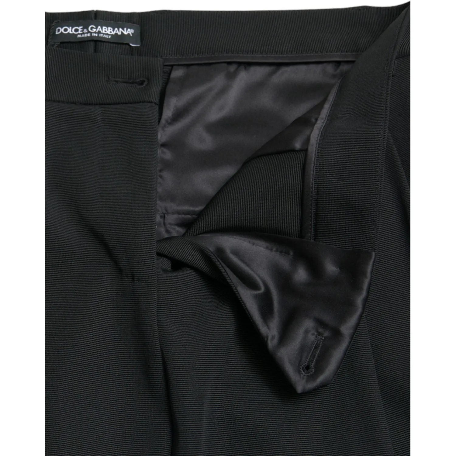 Dolce & Gabbana Elegant High-Waist Tapered Cropped Pants