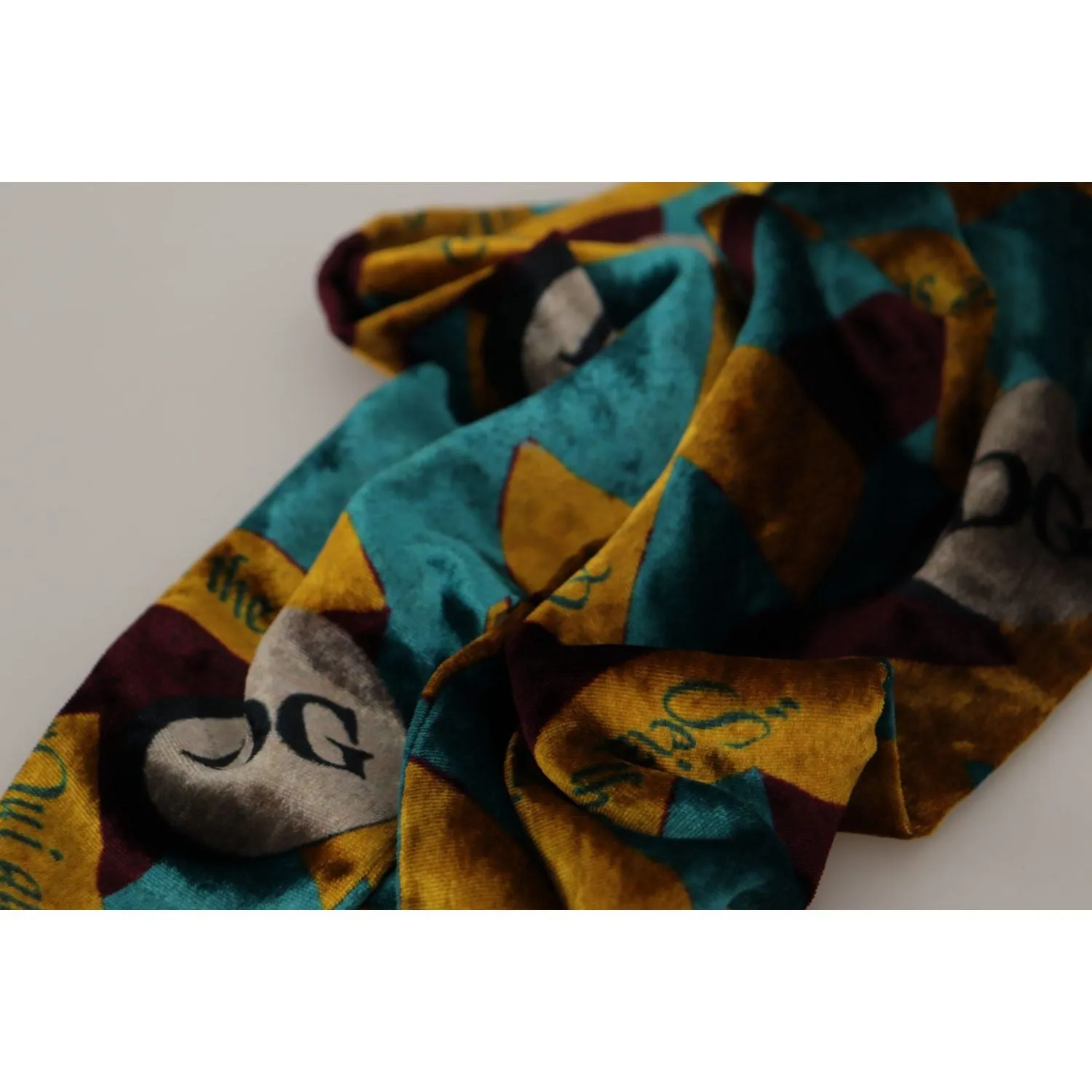 Dolce & Gabbana Elegant Multicolor Silk Blend Men's Scarf