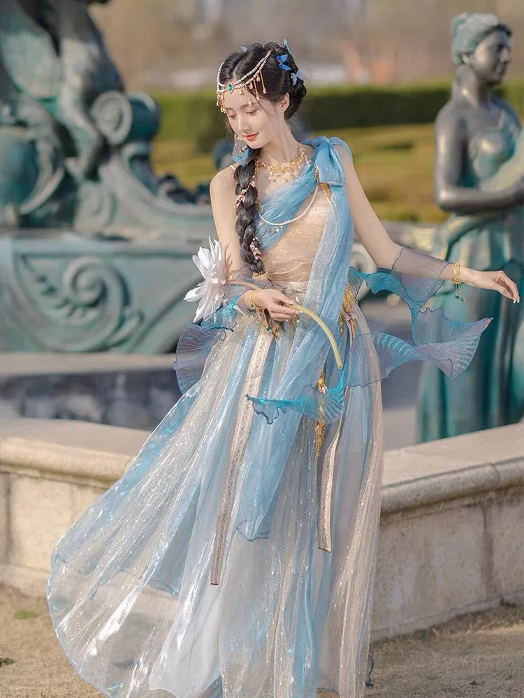 Dunhuang Fairies, Feitian Style Hanfu, Elsa 艾莎