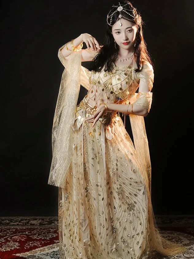 Dunhuang Fairies, Feitian Style Hanfu, Fanyin 梵音 (Preorder)