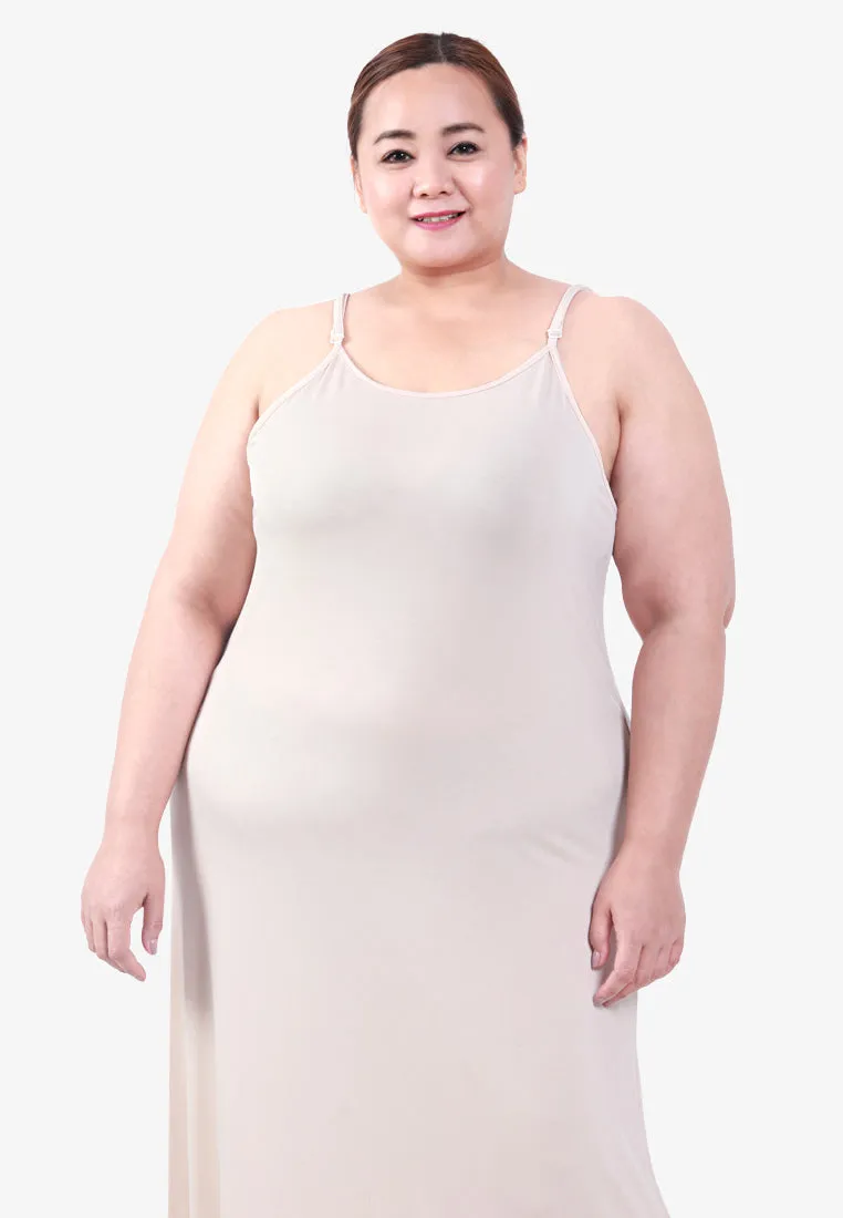 Ethereal INVISIBLE Lightweight Inner Camisole Dress - Nude