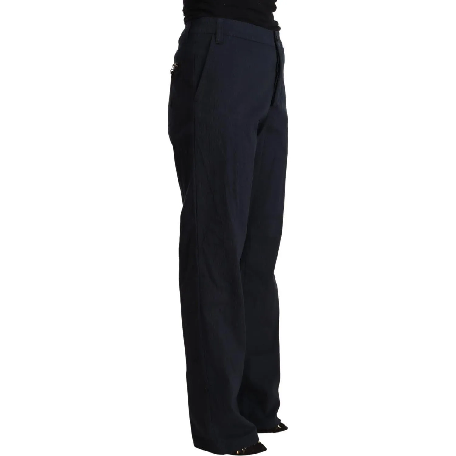 Exte Elegant High Waist Tapered Pants