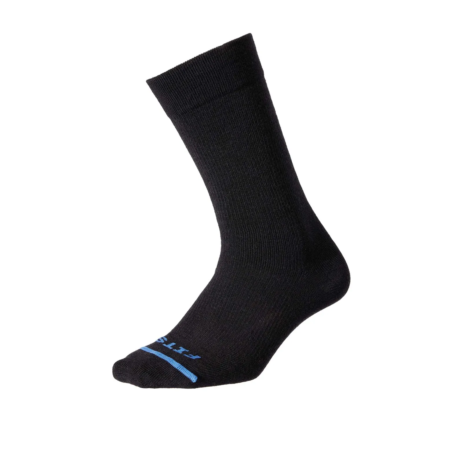 FITS F5001 Business Crew Sock (Unisex) - Black