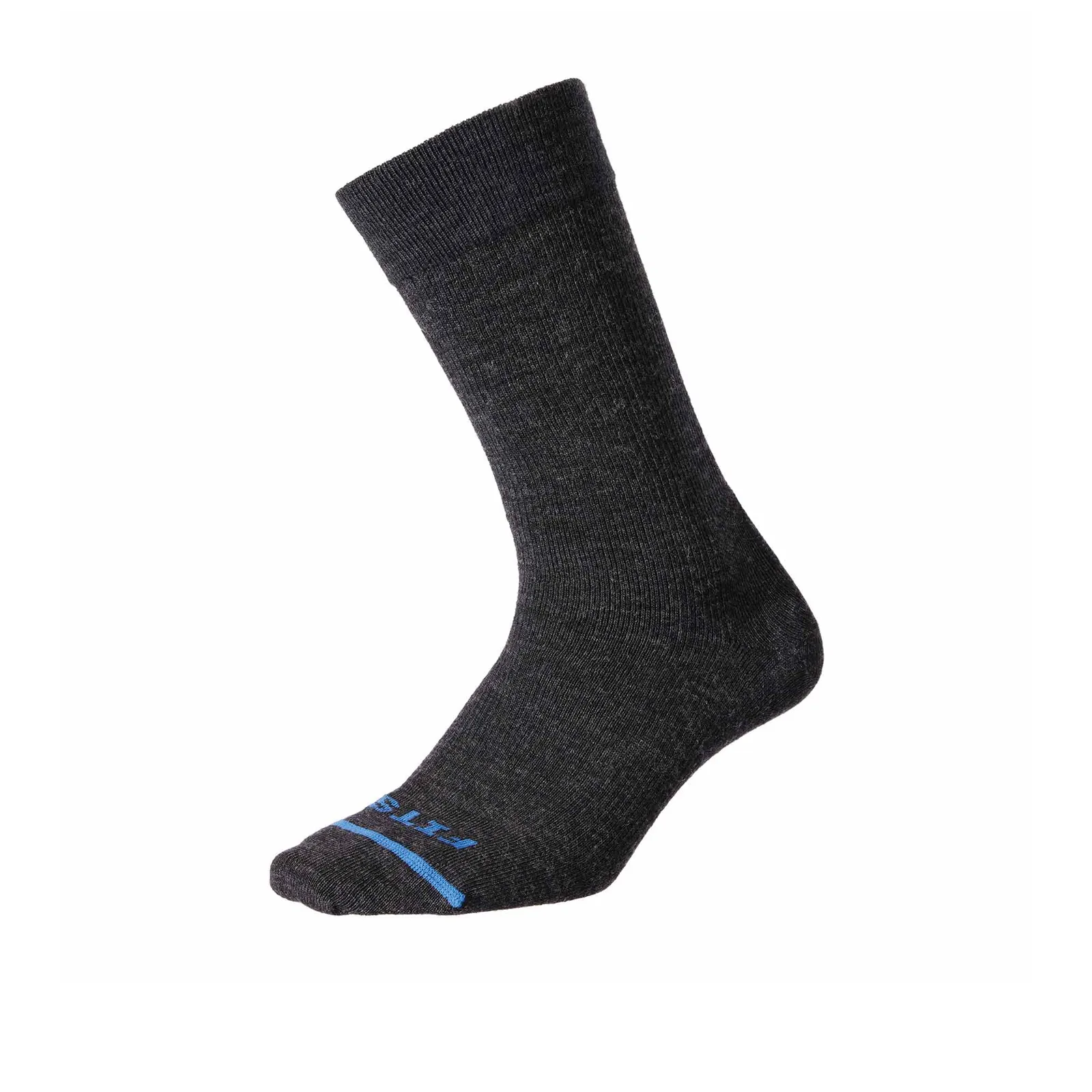 FITS F5001 Ultra Light Dress Crew Sock (Unisex) - Charcoal