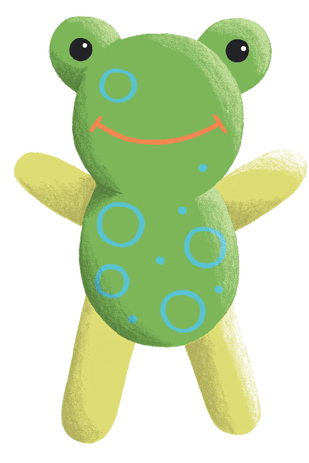 Flop the Frog - Organic Frog Stuffed Animal