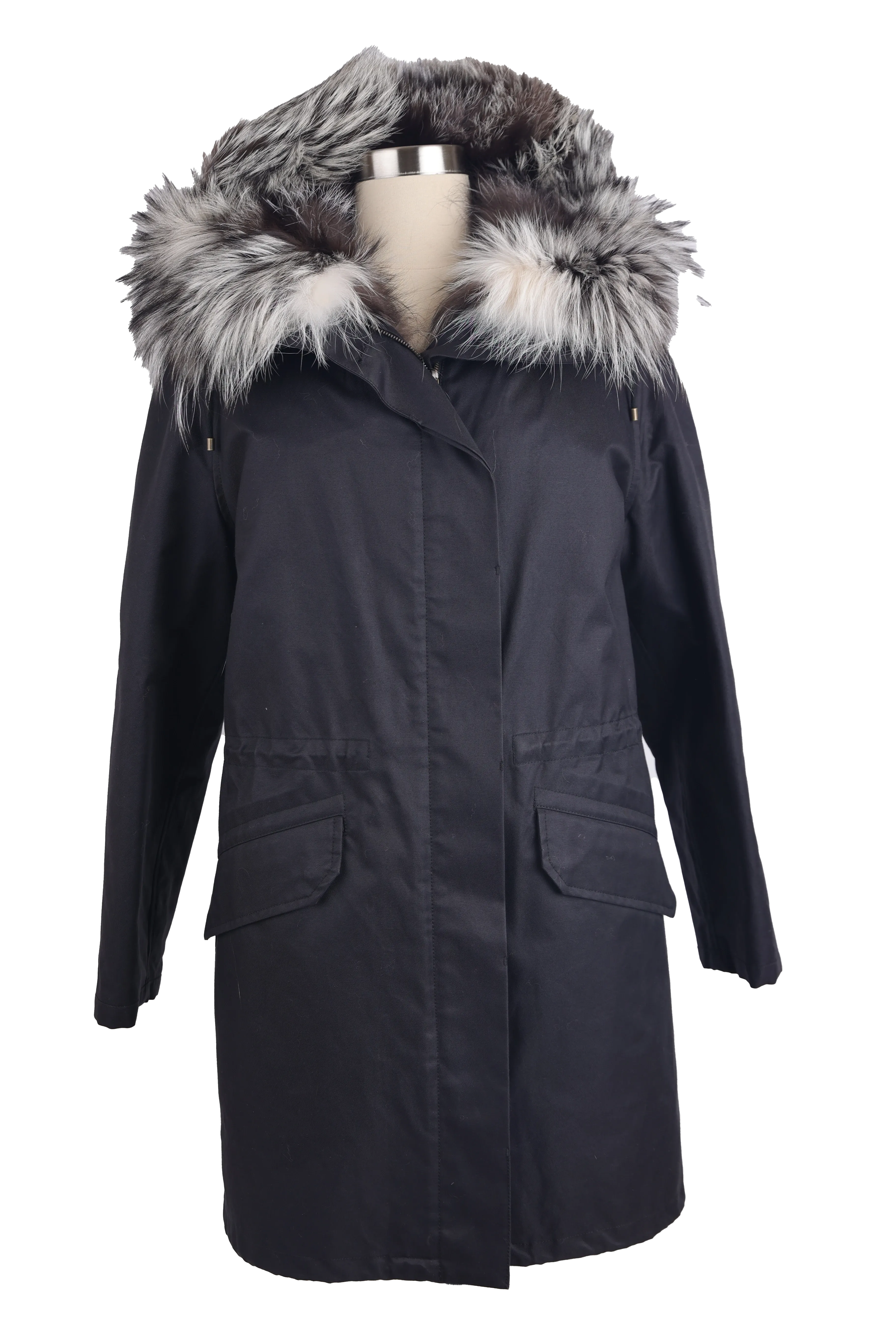 Fur Lined Cotton Parka