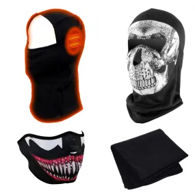 Gift Box 1 MP7922FMSET Black 'Heated' Balaclava and ZanHead Gear Products