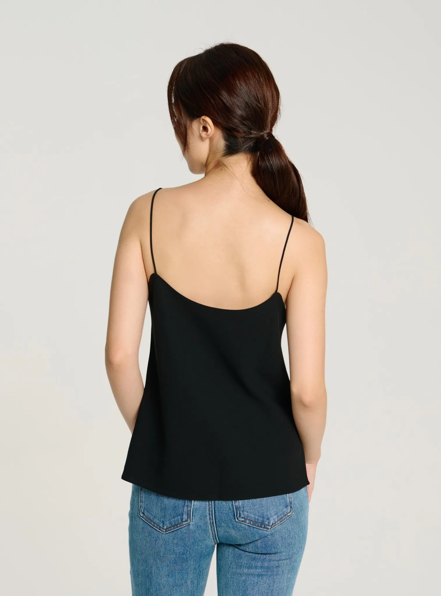 GINS naia camisole (Black)