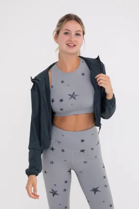 Graphene-Blend Cropped Active Jacket