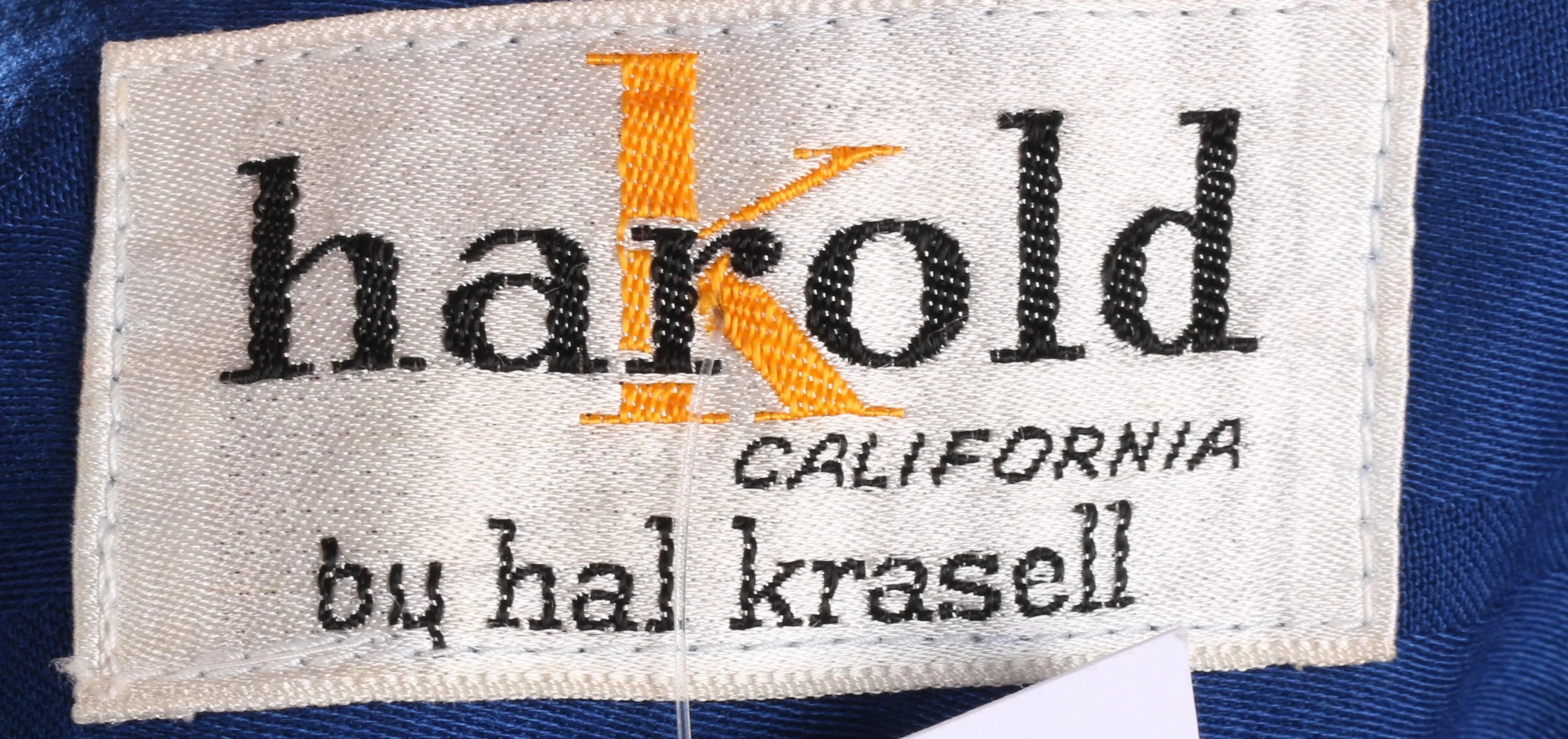 Harold K California by Hal Krasell Blue Jacket with Lace UK 8/10