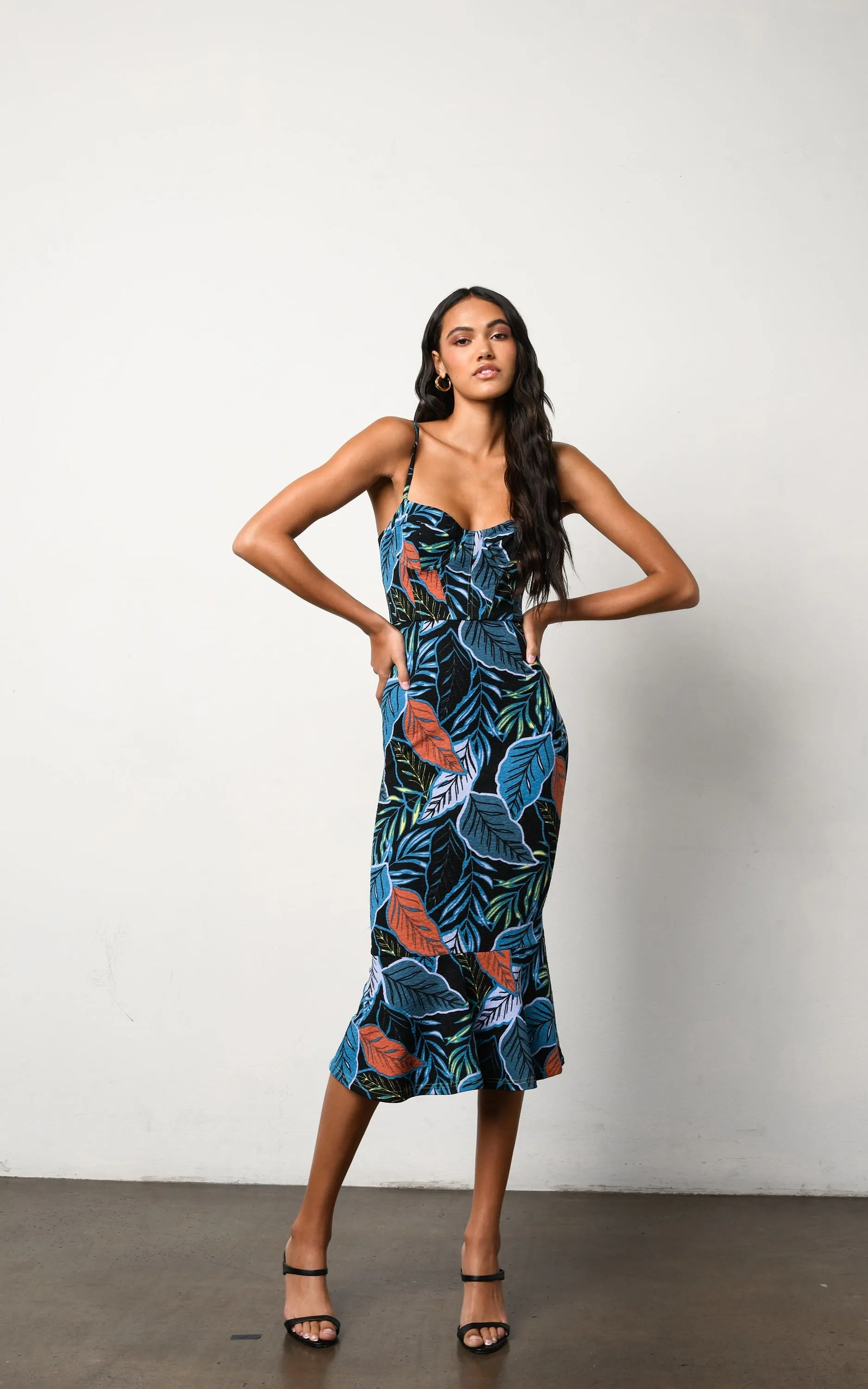 Hutch - Zaya Trumpet Midi Dress