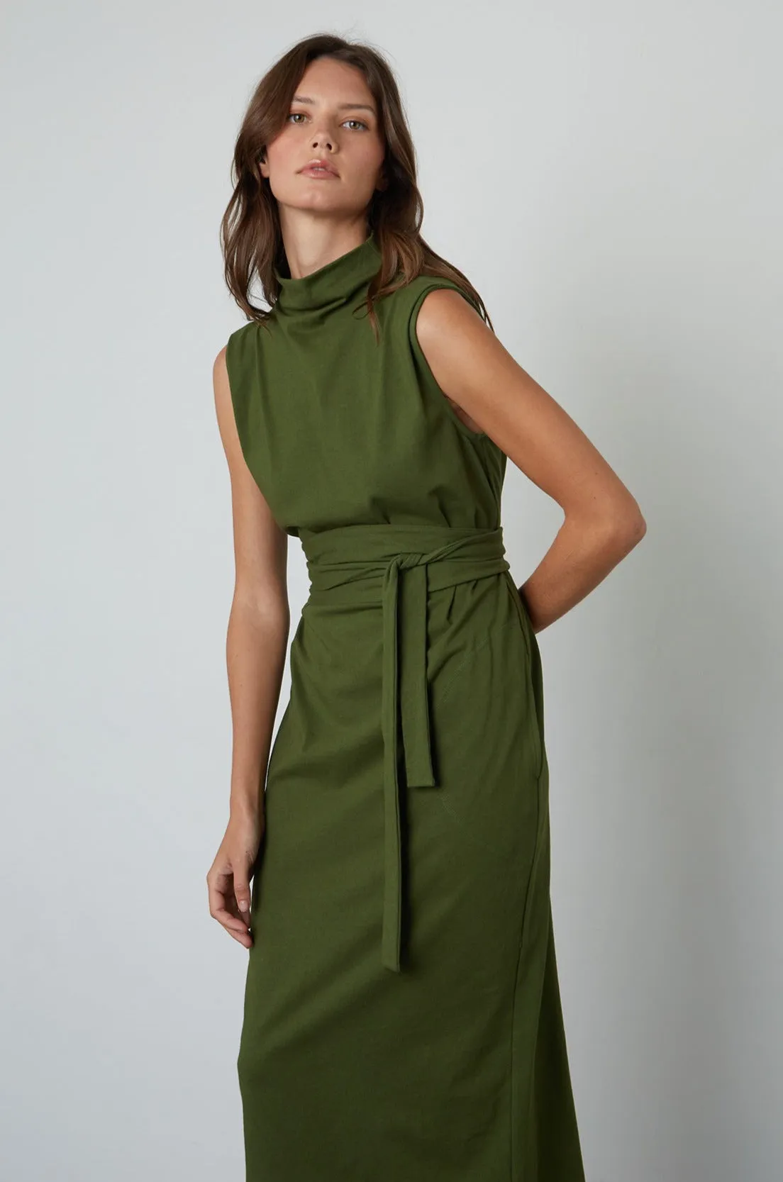 HYDIE MOCK NECK DRESS