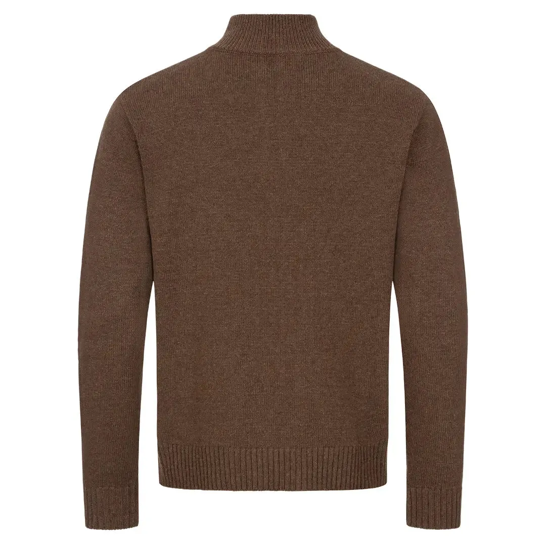 HZ Wool Sweater - Dark Brown by Blaser