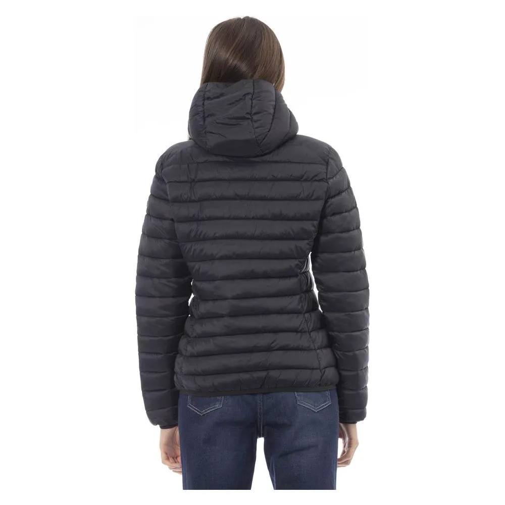 Invicta Black Nylon Women Jacket