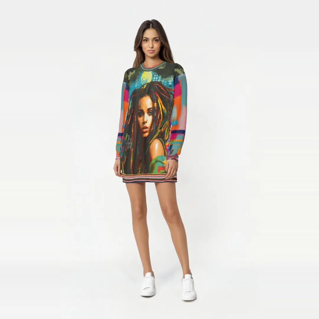 Jamaica Lies in Paradise Camo Colorblock Unisex Sweatshirt (Gold Label)